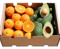CAJA 10kg Naranjas y 4kg Aguacates Hass/ BOX 10kg Orange, 4kg Aguacate (copia)